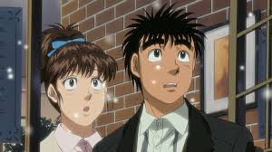 In this cute clip, Kumi and Ippo Makunouchi share an adorable and awkward  moment as their romance starts to blossom... with a twist 😜, Watch the  full OVA here:, [TAGALOG FANDUB] Hajime No Ippo