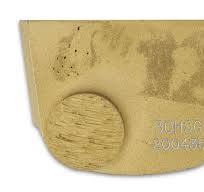 Lavina X Quick Change Trapezoid Pad 30 Grit One Button for Extra Hard  ConcreteGold