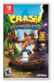 ¡ya era hora de que llegara un juego nuevo de crash bandicoot™! Nintendo Switch Crash Bandicoot N Sane Trilogy Aventura