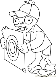 Maybe you would like to learn more about one of these? Target Zombie Coloring Page For Kids Free Plants Vs Zombies Printable Coloring Pages Online For Kids Coloringpages101 Com Coloring Pages For Kids