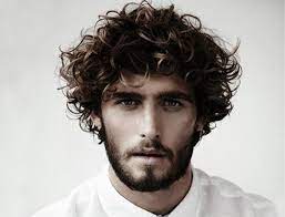 Oval face men with beard. 130 Awesome Curly Hairstyles For Men Hairstylecamp