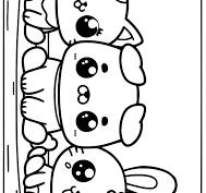 Animals coloring page drawing Free Printable! Nurieworld