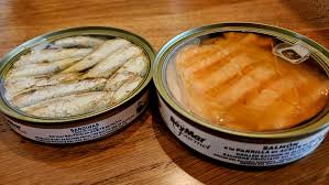 This company uses clear lids for their tin cans so you can see the fish  produce inside. : r/interestingasfuck
