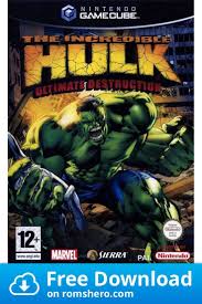 Download Incredible Hulk The Ultimate Destruction Gamecube Rom Gamecube Games The Incredibles Incredible Hulk