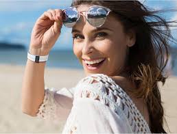 Lamshaw Compatible for ITOUCH AIR 4 Bands, 24mm Silicone Magnetic Buckle  Sport Wristband Replacement Straps Women Man, White : Amazon.in: Electronics