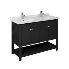 Vanities shaker open stained white oak cottage painted mission. Manchester Bathroom Vanities At Lowes Com