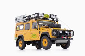 Rc 1 10 scale truck hard body shell land rover defender 90 d90 w interior v2. Land Rover Defender 110 Camel Trophy Edition 1 18 By Almost Real