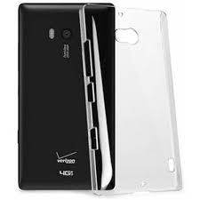 Transparent Back Case for LG KM555E ...