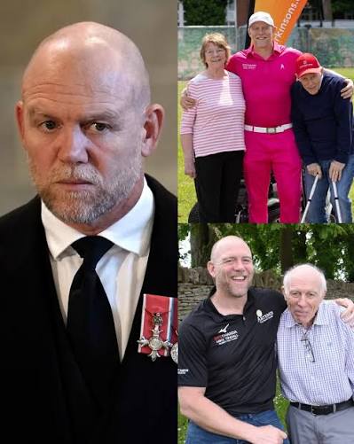 Mike Tindall has announced the death of his father, Phil Tindall, following a 23-year battle with Parkinson's disease 🖤🕊️ Mike shared the sad news on the latest episode of The Good, The
