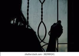 Women Who Were Trapped Inside Dark Stock Photo 382989241 | Shutterstock