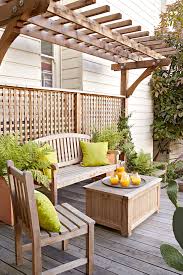 All deck and patio covers insulated patio covers retractable patio covers steel carports flat stronger design the vienna trellis is made with advaced high grade polymers, so it won't crack, split. 19 Beautiful Trellis Fence And Screen Ideas To Turn Your Yard Into A Private Escape Better Homes Gardens