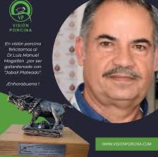Extendemos una gran felicitación, al galardonado de este año en el XXX  Congreso Internacional Amvecaj, con Jabalí plateado, el Dr. Luis Manuel  Magallón.
