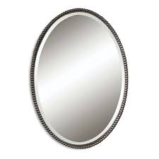 You could discovered another oval mirrors for bathroom vanities higher design ideas. Uttermost Sherise Oval Mirror 01101 B Bellacor