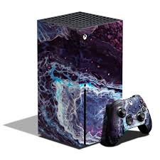 Uushop protective vinyl skin decal cover for microsoft xbox one console wrap sticker skins with two free wireless controller decals blue fire flame(not for one s or x). 13 Awesome Custom Skins For Xbox Series X Halo Assassin S Creed Minecraft And More Themed Wraps