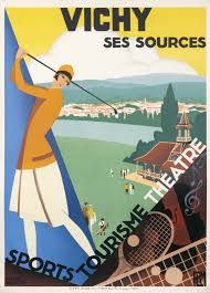 French art deco porcelain powder box 'kneeling egyptian lady' by editions etling. Vintage Art Deco Posters International Poster Gallery