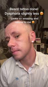 Trans Men Facial Hair Tattoo Transformation