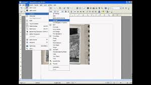 Open Office How To Put Text Over An Image Youtube