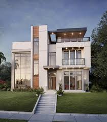 Measuring approximately 1,744 square feet with three bedrooms, two plus bathrooms, and a two car garage, this house plan features a great open floor concept in a single story home. 75 Beautiful Modern Three Story Exterior Home Pictures Ideas August 2021 Houzz