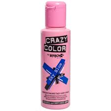Crazy Colour Sky Blue 100ml Two Bottles Semi Permenant Hair Dye By Crazy Colour You Can Find O Permanent Hair Color Semi Permanent Hair Color Hair Dye Colors