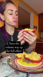 Egg Salad Stuffed Bell Peppers Recipe by Auntie Amanda Lee