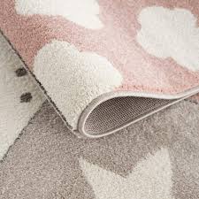 Kindgerecht soll er sein, der traumteppich fürs kinderzimmer. Kinderteppiche Patchwork Wolke Herz Sterne Kinderteppich Fur Madchen Und Jungs Teppich Fur Kinderzimmer Farbe Blau Grau Rosa Schadstofffrei Kinderzimmerteppich Vimoda Homestyle