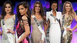 Representatives from countries namely mexico, thailand, colombia, puerto rico and south africa stood out and made it to the top 5 of miss universe 2019. Inilah Top 5 Miss Universe 2019 Perwakilan Indonesia Berhasil Masuk Jajaran 10 Besar Tribunnews Com Mobile