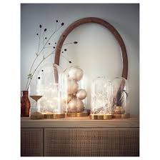 Begavning Glass Dome With Base Height 10 Ikea Glass Cloche Decor Cloche Decor Glass Domes