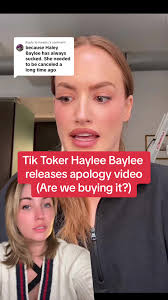 Replying to @meemz #greenscreen Haylee Baylee just released an 8 minute  long apology video. What do you guys think? #hayleebaylee #metgala2024  #metgala #drama #apologyvideo