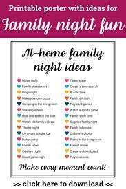 Sales Page Family Fun At Home Family Night Family Fun Fun