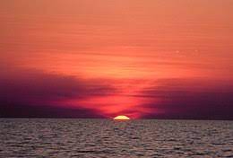 Berechnung sonnenaufgang, sonnenuntergang und sonnenstand (wahre sonne). Sonnenuntergang Wikipedia