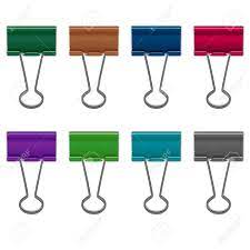 Realistic 3d Detailed Metal Color Binder Clip Set Holder Paper Royalty Free Cliparts Vectors And Stock Illustration Image 126390246 A wide variety of art paper holder options are available to you, such as project solution capability, design style, and metal paper holder surface.