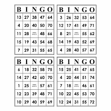 These cards feature large 1/2 inch numbers for easy viewing and are printed on a 5 1/2 inch high x 5 inch wide coated light weight cardboard stock. 10 Best Paper Bingo Sheets Printable Printablee Com