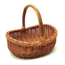 Be it your bathroom, bedroom, kitchen or even your dining room, baskets are a great way to organize your supplies. Wicker Basket By Prestige Wicker Notonthehighstreet Com
