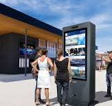 75 inch Outdoor Floor Standing Double-sided Digital Advertising Player