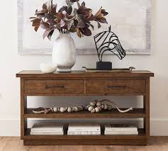 The console.table() allows to display data in the console in a nice tabular format. Novato 56 Reclaimed Wood Console Table Pottery Barn