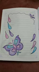 Para decorar cuadernos con esta técnica, busca que sean de carátulas unicolores y así podrás desarrollar diseños vanguardistas en tu regreso a otra buena opción para decorar cuadernos es usando tu playera favorita como parte de una de las técnicas para cubrir las carátulas de los. Ø£ÙÙƒØ§Ø± Ù„ØªØ²ÙŠÙŠÙ† Ø§Ù„Ø¯ÙØ§ØªØ± Ø§Ù„Ù…Ø¯Ø±Ø³ÙŠØ© Diy Ø¹Ø±Ø¨ÙŠ Amino In 2021 Page Borders Design Colorful Borders Design Floral Border Design