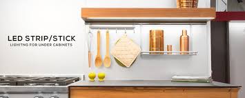 Led Strip Stick Lighting For Under Cabinets Cabinetparts Com