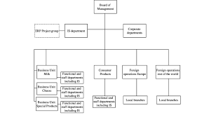 simplified organisation chart of company t download