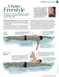 image result for freestyle swimming technique diagram