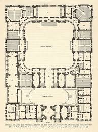 Original Plan By Robert Adam Of The Ground Floor Of Old College How To Plan Ground Floor Architecture Drawing