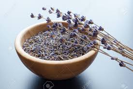 Dried lavender flowers for tea. Wooden Bowl With Dried Lavender Tea And Flowers Over Blue Background Stock Photo Picture And Royalty Free Image Image 96530862