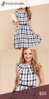 Black And White Gingham Dress Black And White Gingham Dress Gingham Dress Red Dress Women Red Dress Boutique