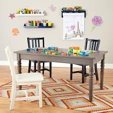 Kids Play Table Kids Grey Adjustable Height Play Table In Play Tables Chairs The Land Of Nod Gray Kids Table Kid Table Kids Play Table