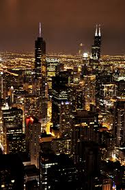 Chicago My Second Favorite Big City City Lights At Night City Wallpaper City Lights