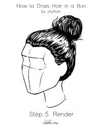 Anime hair is what makes anime heroes unique and beautiful. How To Draw Hair In A Bun Easy Tutorial For Beginners Jeyram Spiritual Art