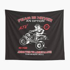 Quad Atv Fahren Rennstrecke Offroad Wandbehang Von Torlei565 Quad Atv Quad Geschenke Fur Damen