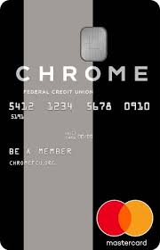 Minimum annual income of $80,000 (personal), $150,000 (household) or assets under management of $400,000 Credit Cards Chrome Federal Credit Union