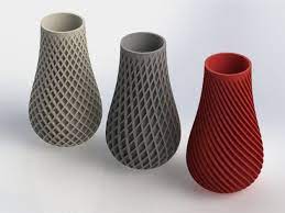 Spiral Vase Pinshape Vase Prints 3dprinting Design