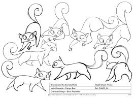 Adorable The Secret Of Kells Animation Art Book Of Kells