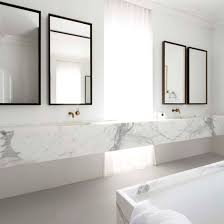 This 18×18 polished calacatta gold marble floor tile. Countertop Vanity Top Italy White Calacatta Carrara Marble For Bathroom For Sale
